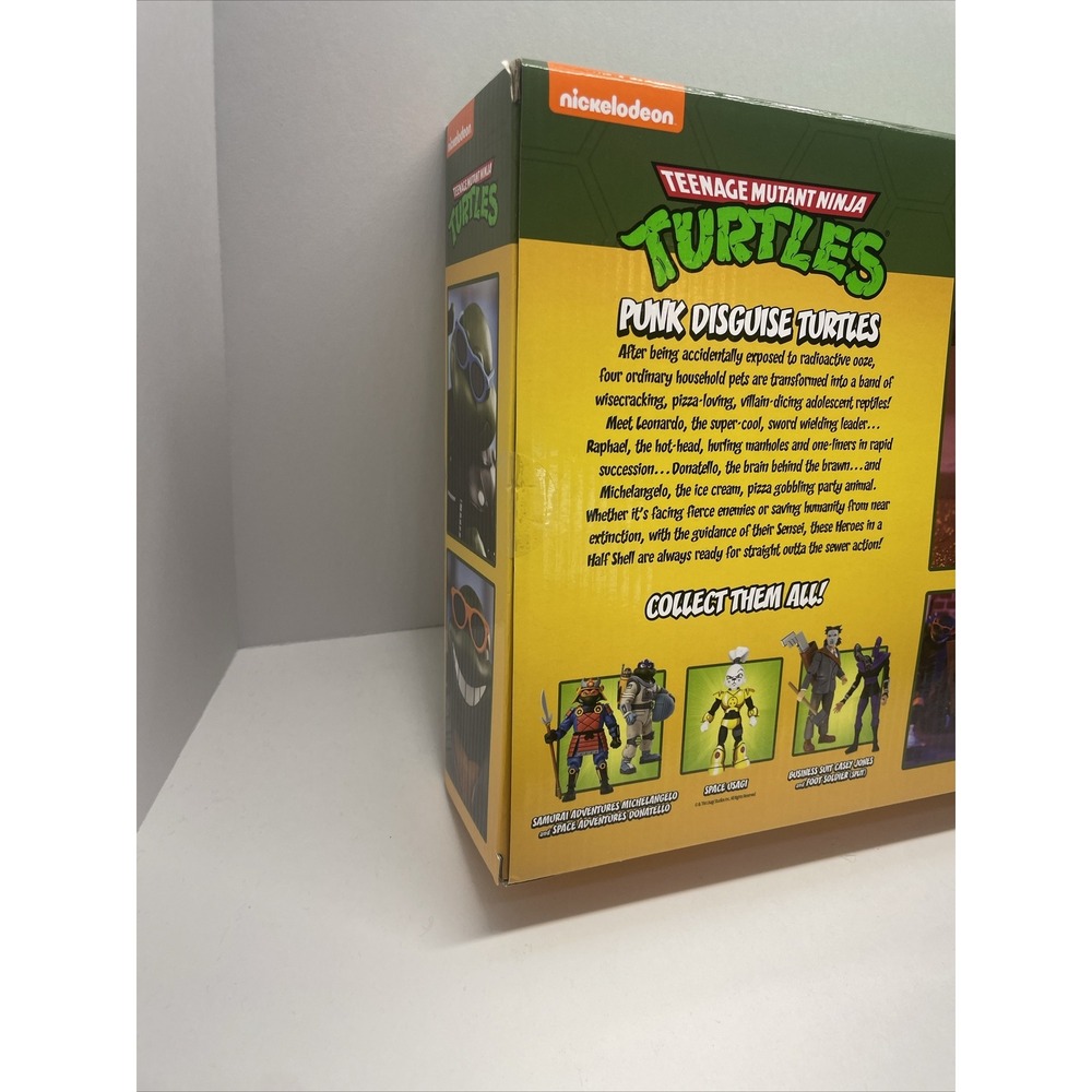 NECA TMNT Punk Disguise Turtles Haulathon 2024 Exclusive Action Figure 4-Pack ✅ - Picture 9 of 16